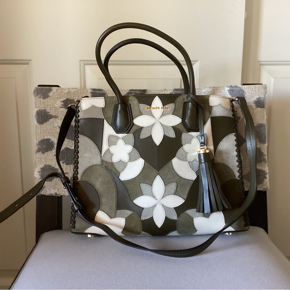 Michael Kors Floral Patchwork Tote